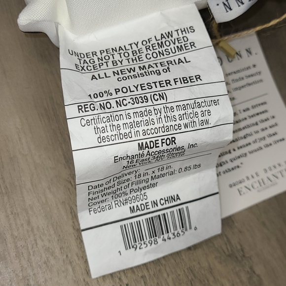 Rae Dunn Throw Pillow - Picture 4 of 5